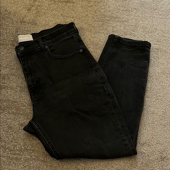 Everlane Denim - Everlane Women’s Black High-waisted Ankle Jeans Size 31